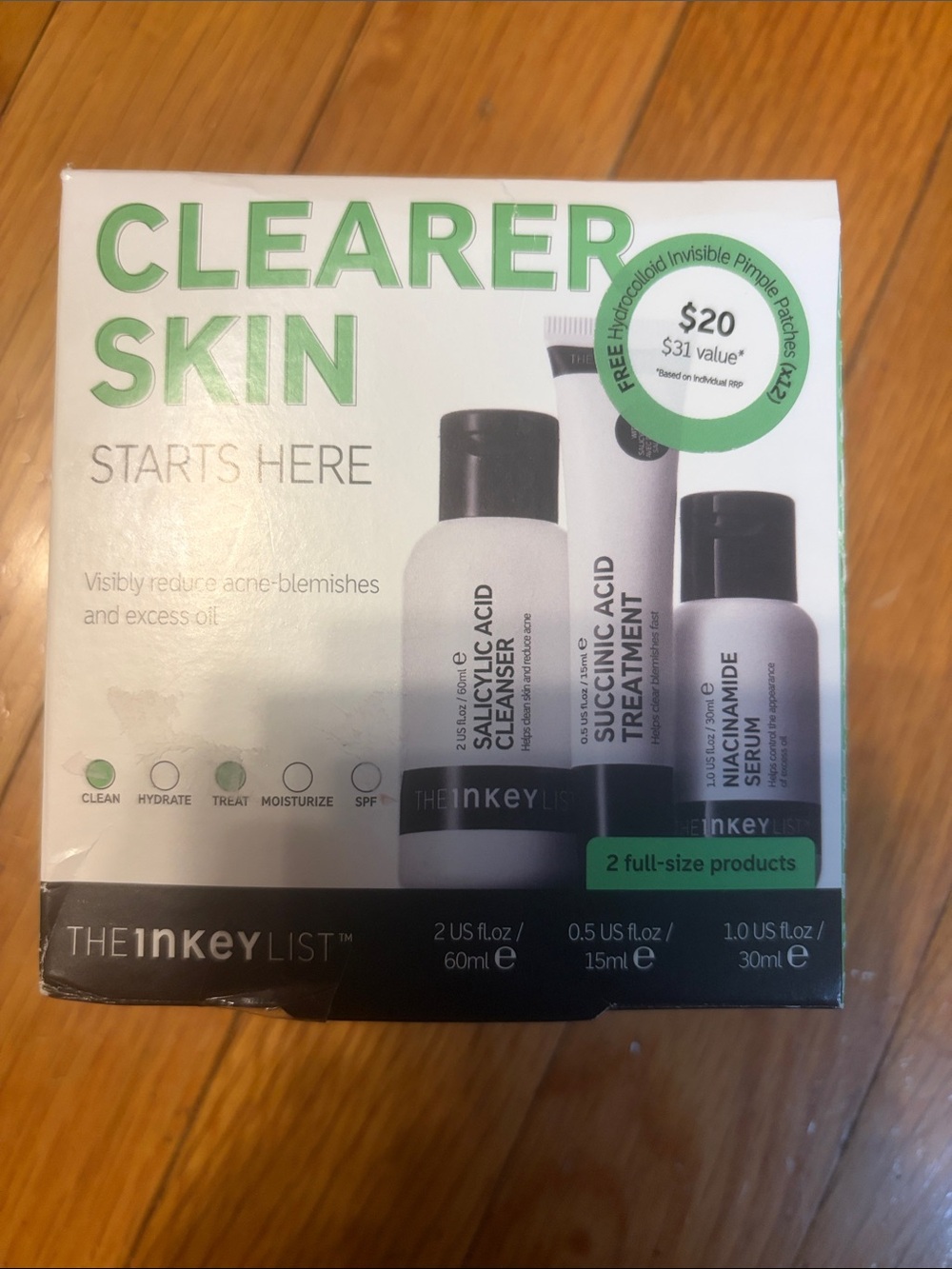 Clearer Skin Set - Green